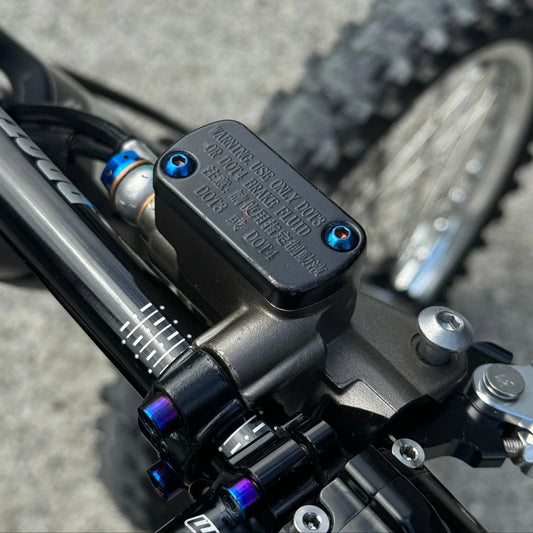 Titanium Brake Cap Bolts